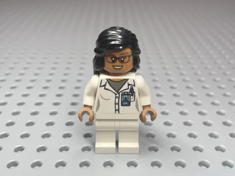 LEGO Minifigure Allison Miles Item No: jw049 Jurassic World Set: 75937-1 2019