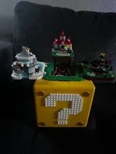 LEGO Super Mario 64 Question Mark Block 71395. 100% W/ Instruction. No Box.