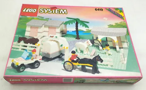 LEGO 6419 Rolling Acres Ranch MIB NEW Paradisa Vintage Town RARE 90s 6418