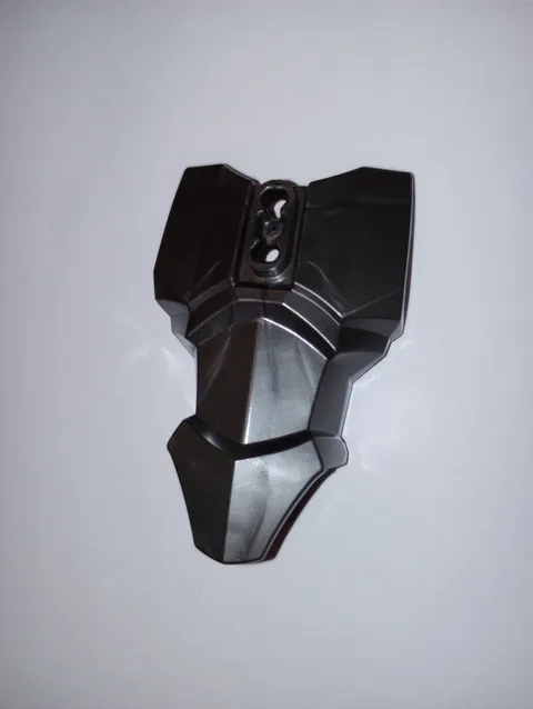 One Lego Part number 90652 Bionicle Tahu Lge Figure Torso Armor Pearl Dark Gray