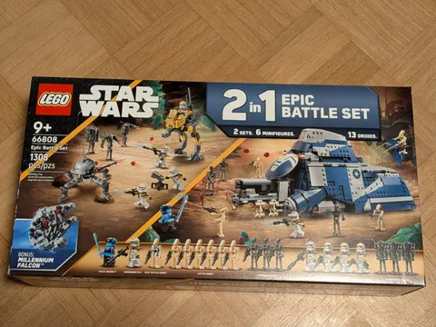 Lego Star Wars 66808 Epic Battle Set Amazon Exclusive / New Sealed USA
