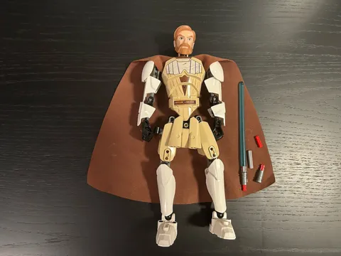 LEGO Star Wars Obi-Wan Kenobi Buildable Figure 100% COMPLETE (75109)