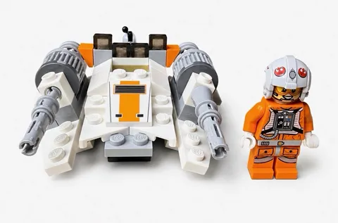 LEGO Star Wars 75074 Snowspeeder 100% COMPLETE NO BOX/MANUAL