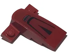 Lego 93589 Wedge 4x2x1⅓ with 1x4 Base with Grille Dark Red 60138 High speed Chas