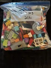 Assortment Lego Blocks 2 Pounds