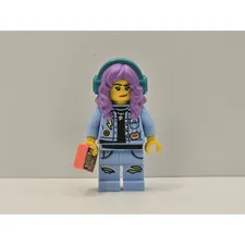 LEGO Hidden Side Parker L. Jackson Minifigure hs053 Phone Crooked Smile New