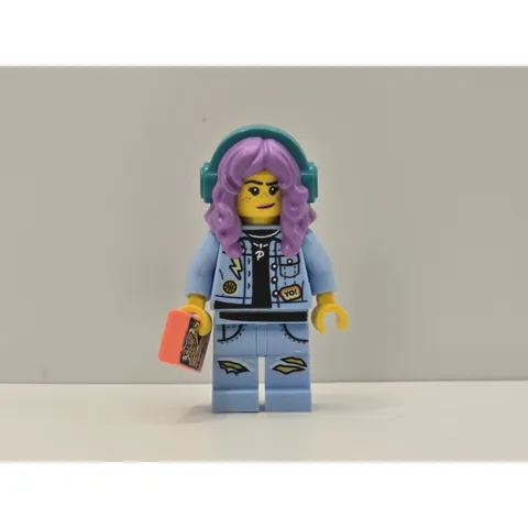 LEGO Hidden Side Parker L. Jackson Minifigure hs053 Phone Crooked Smile New