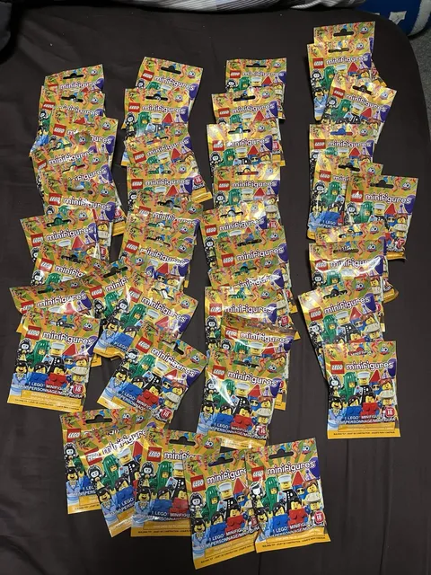 45 Blind Packs LEGO Minifigures 71021 Series 18 New