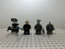 Star Wars Lego 9491 Geonosian Cannon set MINIFIGS /PARTS ONLY