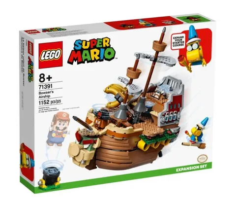 LEGO Super Mario 71391 Bowser's Airship Expansion Set 1152pcs