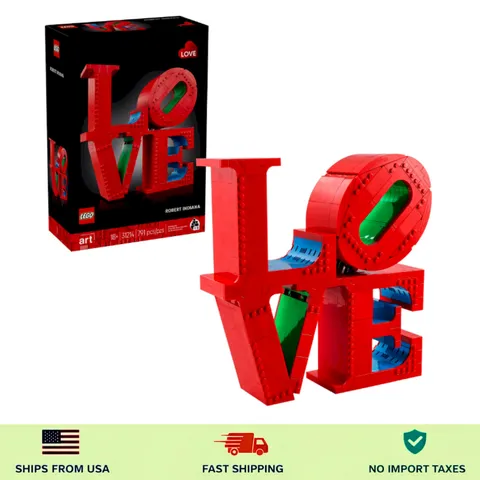 LEGO Art LOVE Set 31214 Adult Building Kit Wedding Decor