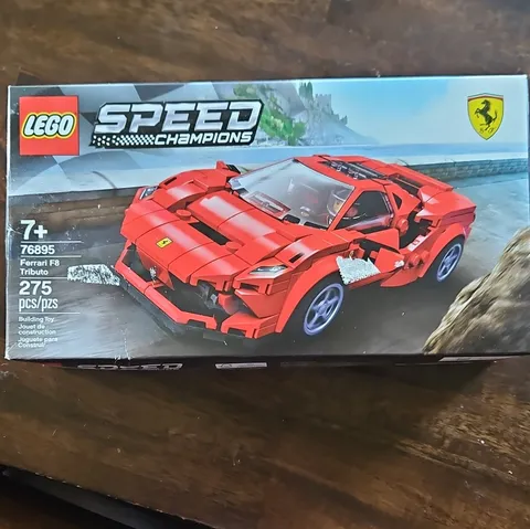 BRAND NEW SEALED LEGO SPEED CHAMPIONS FERRARI F8 TRIBUTO NEW RED RETIRED