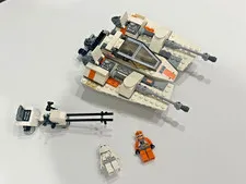 2010 rare LEGO Star Wars 8089-1-s1  Snowspeeder complete w figure + snowtrooper