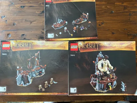 Lego The Hobbit THE GOBLIN KING BATTLE 79010 *INSTRUCTIONS ONLY*
