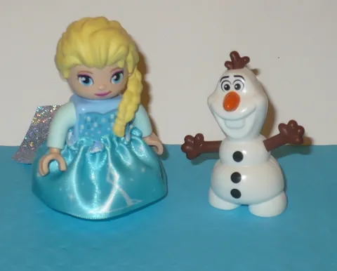 Lego Duplo Figures ~ Disney's Frozen ELSA  &  OLAF