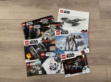 Lego Star Wars Instructions Lot of 8 Instruction Manuals, NO Bricks