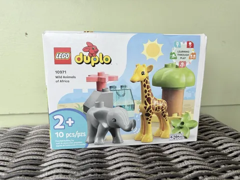 New Sealed Lego Duplo 10971 Wild Animals Of Africa 10 Pcs Preschool Building Toy