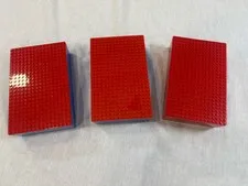 Lego Lot Of 3 Brick Organization 8”x 5” With 342 Universal Pieces