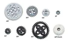 LEGO Technic Mindstorms 8 pc gear axle pack SET lot (motor power functions EV3)