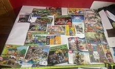 Lego Manual Lot Of 23 Minecraft Jurassic World Ninjago Superhero Heroes Racers