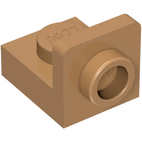 10x LEGO® Part 36840 - Bracket 1 x 1 - 1 x 1 Inverted