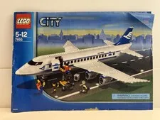 LEGO Airplane Instructions: Passenger Airplane 7893 (2006) Town City Airport