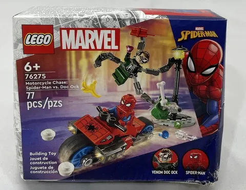 LEGO 76275 Marvel Super Heroes: Motorcycle Chase: Spider-Man Vs. Doc Ock NEW!