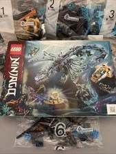 LEGO NINJAGO: Water Dragon 71754 Retired New Complete Sealed Bags No Box