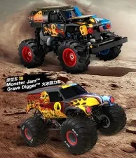 LEGO Technic 42219 Monster Jam Grave Digger Fire & Ice NEW Sealed in Stock