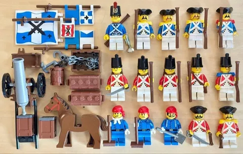 LEGO Minifigure PIRATES Soldier Lot Set Bulk Sale