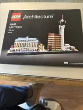 LEGO Architecture 21047 Las Vegas Instruction Manual Book Only