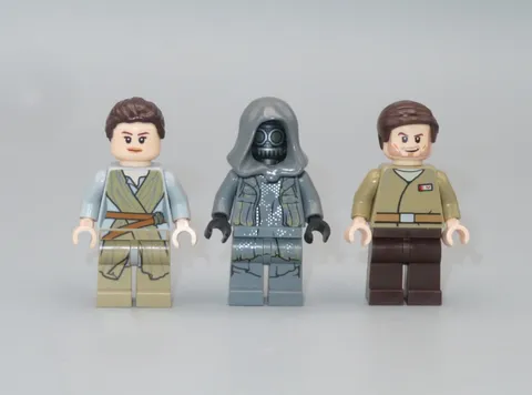 LEGO Star Wars lot Unkar's thug resistance officer Rey minifigure 75099 75184