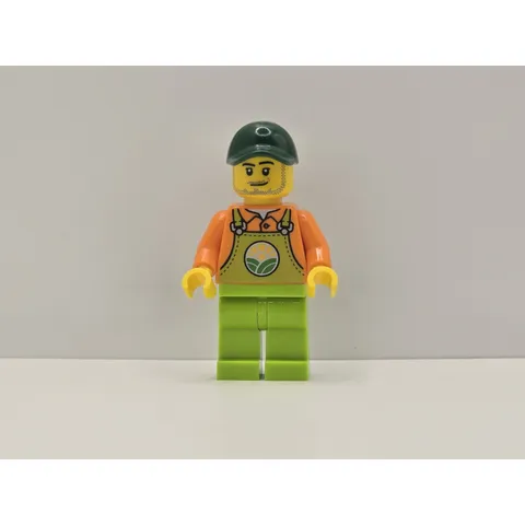 LEGO City Male Farmer Minifigure cty1478 Farm Worker New Genuine