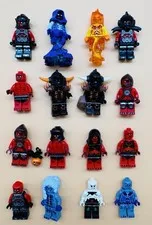 (16) LEGO Next Knights Minifigure Parts And Pieces Lot Helmets And Armor