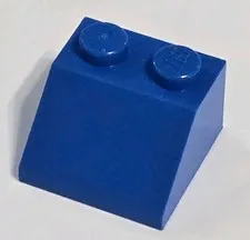 LEGO Parts - Blue Slope 45 2 x 2 - No 3039