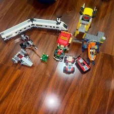 Lot of Partial LEGO Sets, Star Wars, Lego City And Jurassic Park