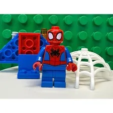 LEGO Marvel Super Heroes Spider-Man Minifigure with Jetpack and Web Accessory