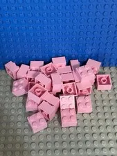 LEGO Pink 2x2 Brick Plastic Building Pieces Bulk Lot - 30, Bag