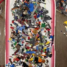 LEGO 2 lbs  Random Parts Pieces Building Plates Blocks