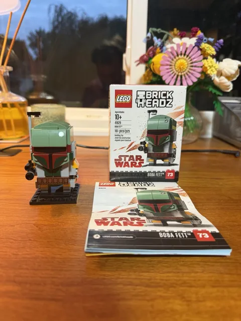 LEGO BRICKHEADZ: Boba Fett (41629) w/ Box & Manual