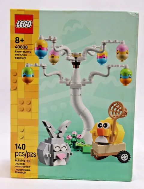 LEGO Easter Bunny and Chick Egg Hunt 40808 Building Toy 140 Pieces