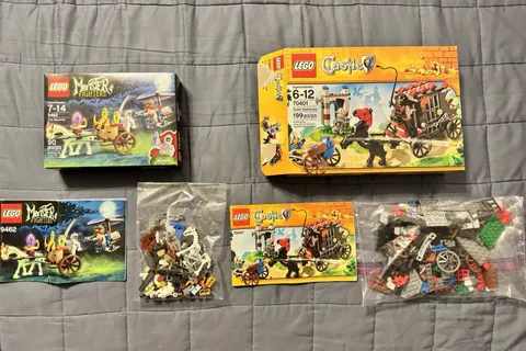 2 LEGO Sets in Great Condition - Castle 70401 & Monster Fighters 9462, Complete