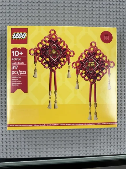 LEGO 40756 Lucky knots 317 Pieces Sealed Brand New Limited Edition Set