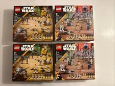 4 LEGO Star Wars  Trooper Battle Pack 2 75431 Clone Trooper Battle Droid 275372