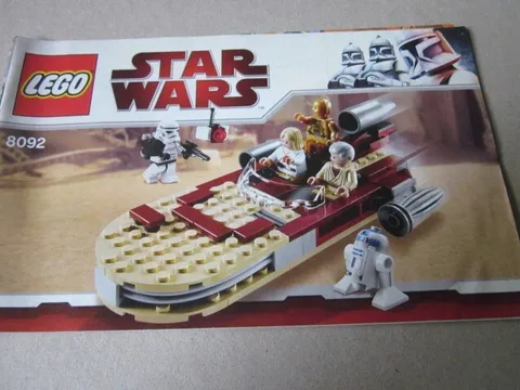 Lego Speed Star Wars Instructions Instruction 8092