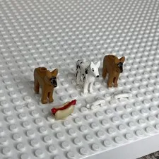 LEGO DOGS Animal German Shepherd Dalmatian Authentic Minifigures Accessory