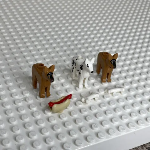 LEGO DOGS Animal German Shepherd Dalmatian Authentic Minifigures Accessory