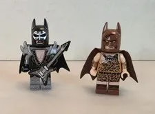 Lego Batman Minifigures Glam Metal Batman & Clan Of The Cave Batman