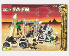 LEGO 5958 Mummy's Tomb Adventurers Desert 1998 New Sealed