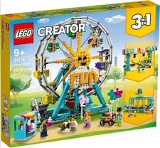 LEGO 31119 Creator Ferris Wheel Retired 3-in-1 Set NEW Sealed Box City Building